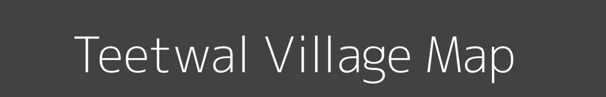 Map of Teetwal Village in Jammu and Kashmir Image