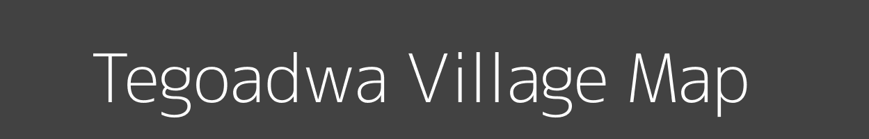 Map of Tegoadwa Village in Uttar Pradesh Image