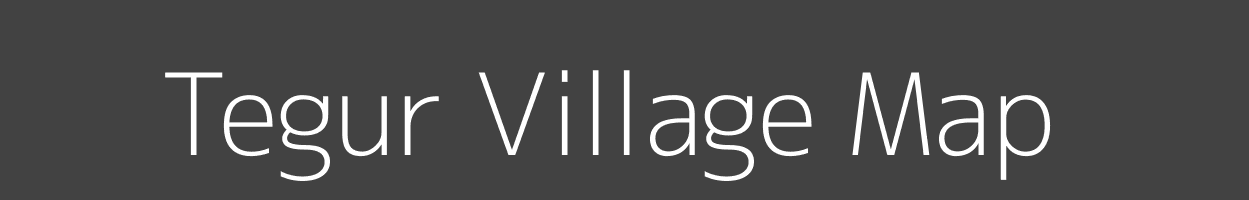 Map of Tegur Village in Karnataka Image