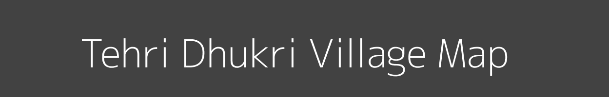 Map of Tehri Dhukri Village in Uttar Pradesh Image