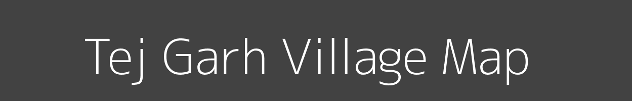 Map of Tej Garh Village in Uttar Pradesh Image