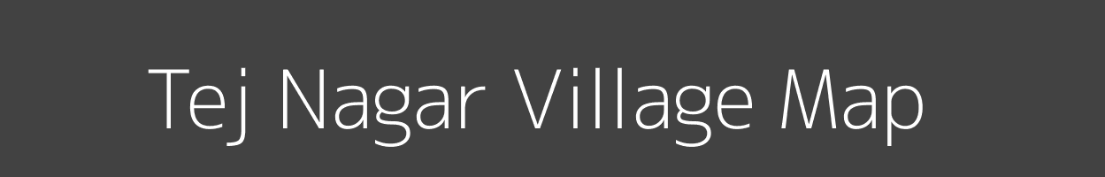 Map of Tej Nagar Village in Rajasthan Image