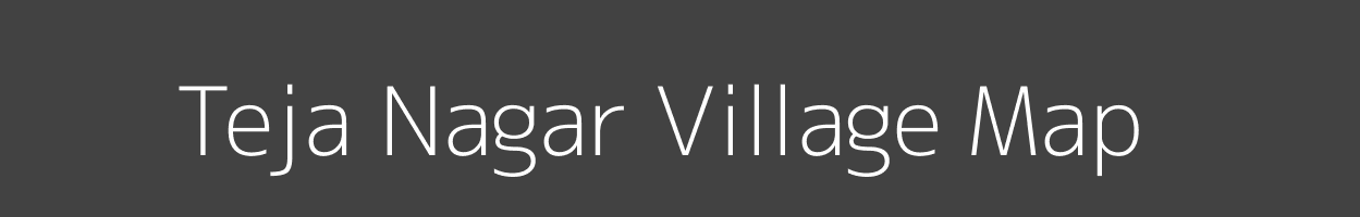 Map of Teja Nagar Village in Rajasthan Image