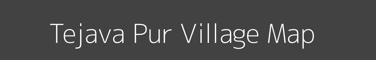 Map of Tejava Pur Village in Uttar Pradesh Image