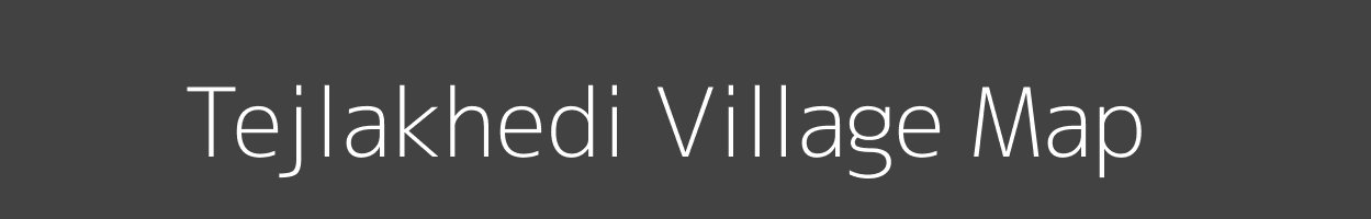 Map of Tejlakhedi Village in Madhya Pradesh Image