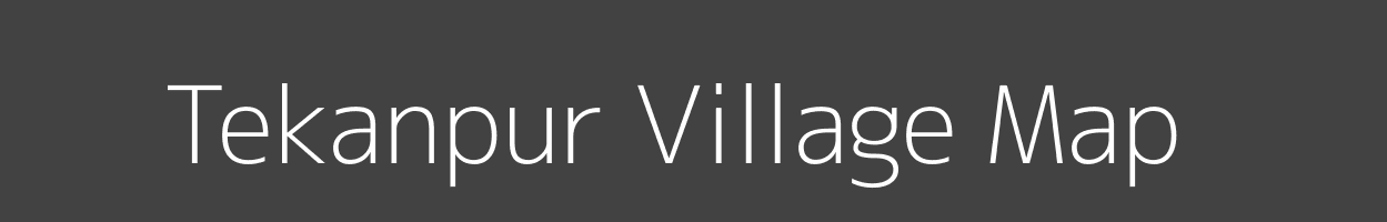 Map of Tekanpur Village in Uttar Pradesh Image