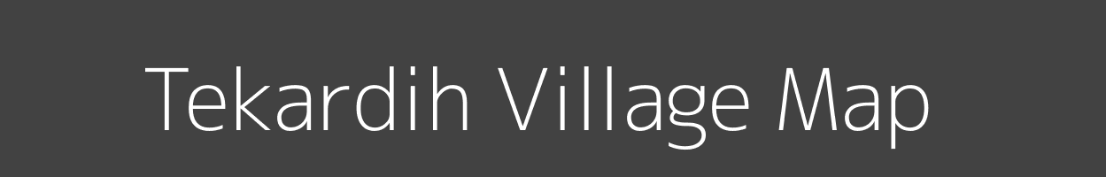 Map of Tekardih Village in Uttar Pradesh Image