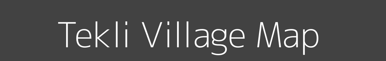 Map of Tekli Village in Rajasthan Image