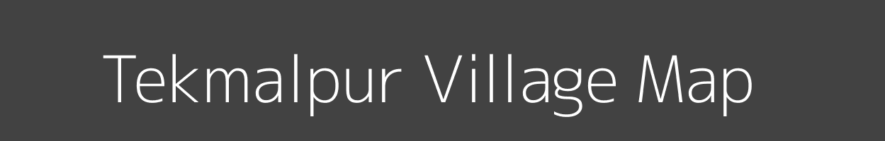 Map of Tekmalpur Village in Uttar Pradesh Image