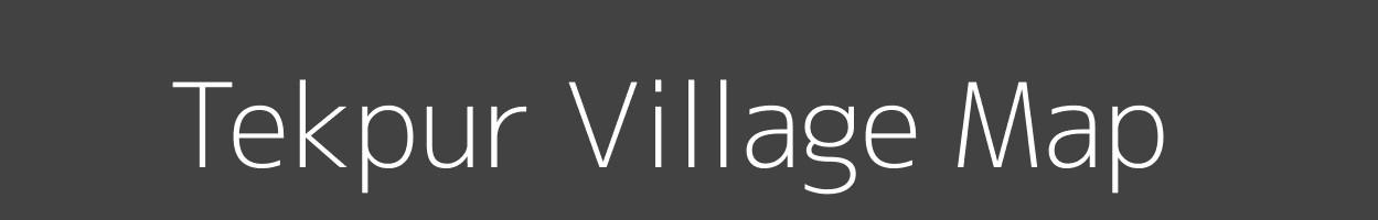 Map of Tekpur Village in Madhya Pradesh Image