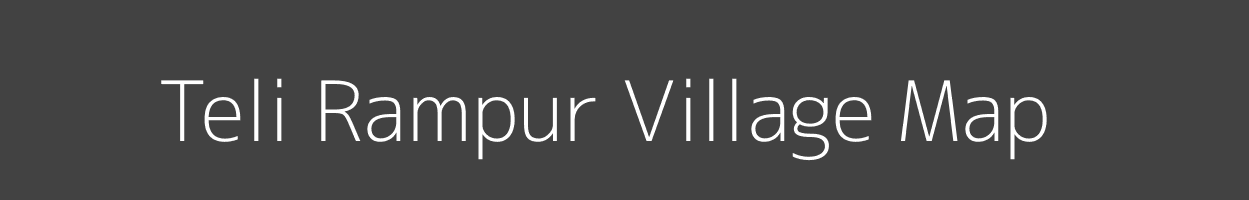 Map of Teli Rampur Village in Uttar Pradesh Image