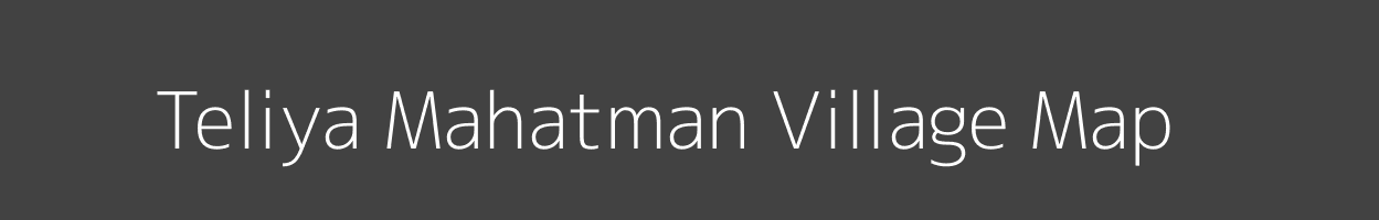 Map of Teliya Mahatman Village in Madhya Pradesh Image