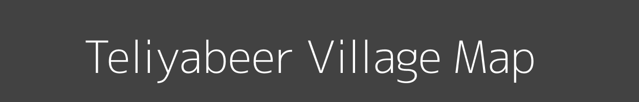 Map of Teliyabeer Village in Uttar Pradesh Image