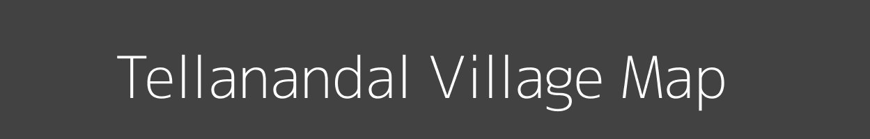 Map of Tellanandal Village in Tamil Nadu Image