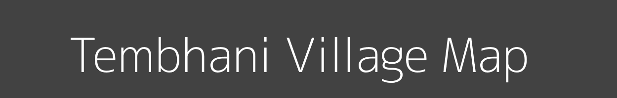 Map of Tembhani Village in Maharashtra Image