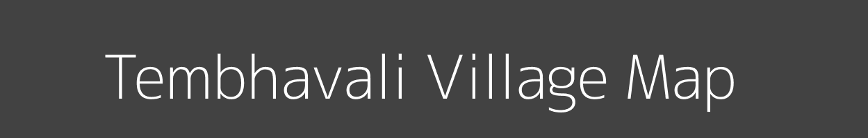 Map of Tembhavali Village in Maharashtra Image