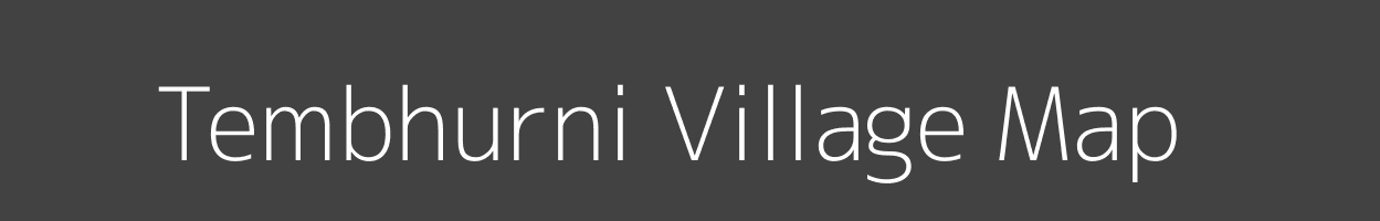 Map of Tembhurni Village in Madhya Pradesh Image