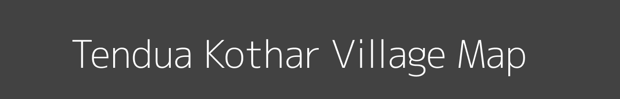 Map of Tendua Kothar Village in Madhya Pradesh Image