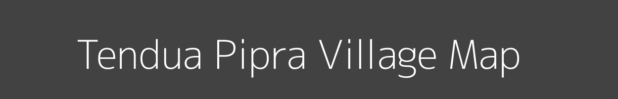 Map of Tendua Pipra Village in Jharkhand Image