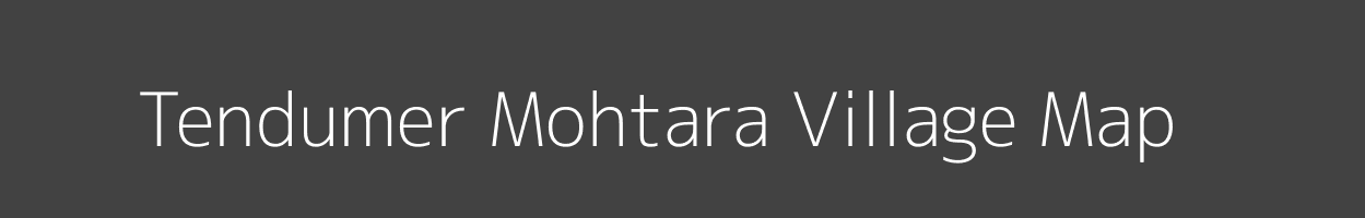 Map of Tendumer Mohtara Village in Madhya Pradesh Image