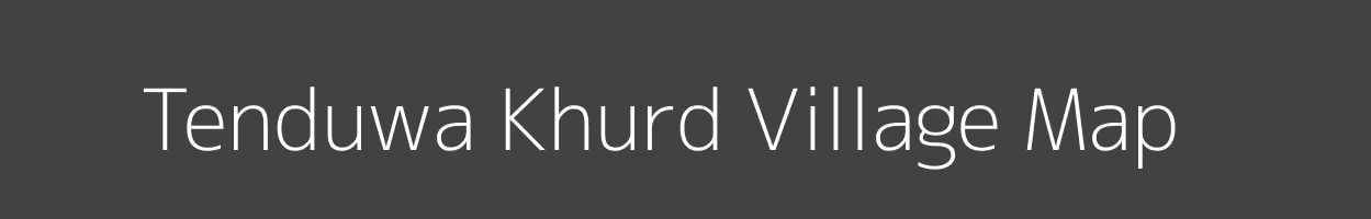 Map of Tenduwa Khurd Village in Uttar Pradesh Image