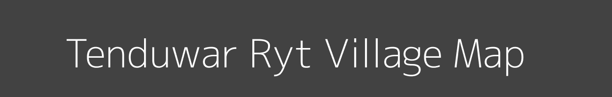 Map of Tenduwar Ryt Village in Madhya Pradesh Image