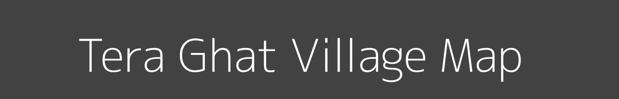 Map of Tera Ghat Village in Uttar Pradesh Image