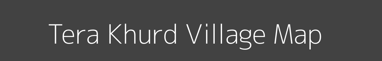 Map of Tera Khurd Village in Uttar Pradesh Image