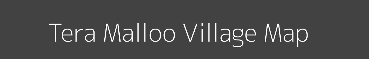 Map of Tera Malloo Village in Uttar Pradesh Image