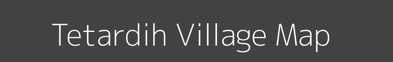 Map of Tetardih Village in Jharkhand Image