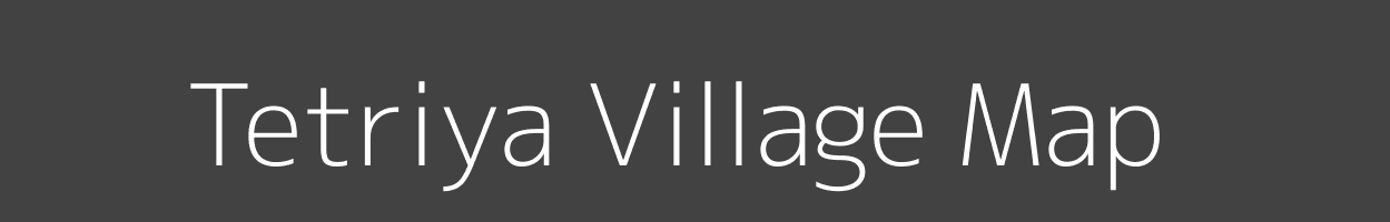 Map of Tetriya Village in Uttar Pradesh Image