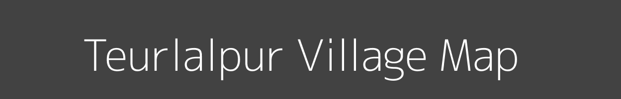 Map of Teurlalpur Village in Uttar Pradesh Image