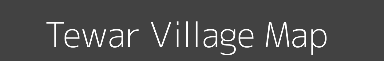 Map of Tewar Village in Madhya Pradesh Image
