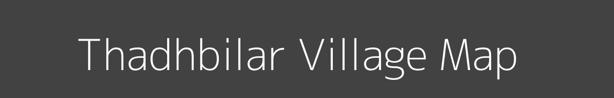 Map of Thadhbilar Village in Uttar Pradesh Image