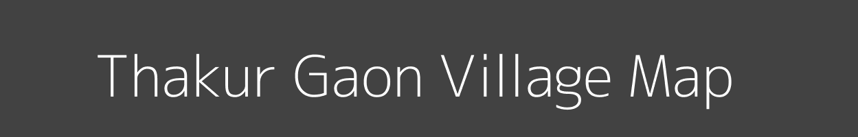 Map of Thakur Gaon Village in Uttar Pradesh Image