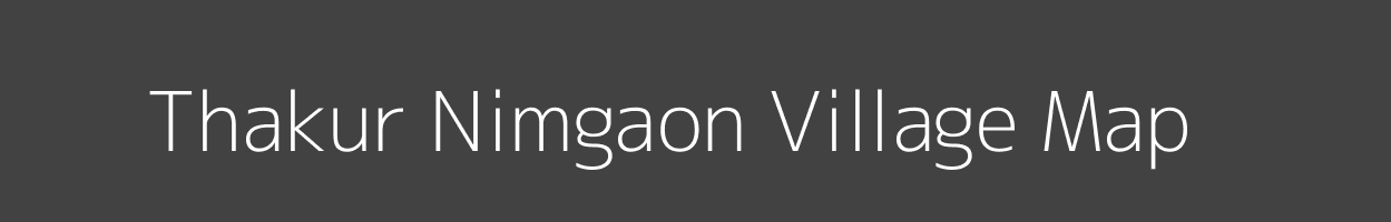 Map of Thakur Nimgaon Village in Maharashtra Image