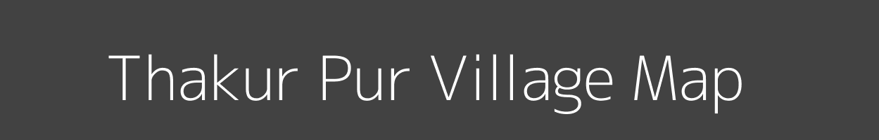 Map of Thakur Pur Village in Uttar Pradesh Image