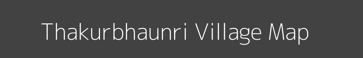 Map of Thakurbhaunri Village in Odisha Image