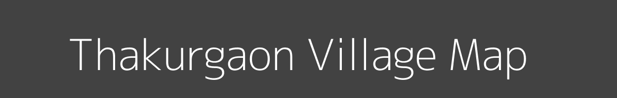 Map of Thakurgaon Village in Maharashtra Image