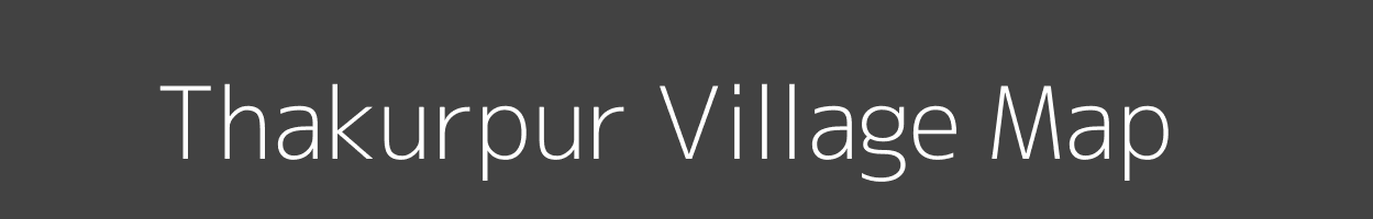 Map of Thakurpur Village in Uttar Pradesh Image