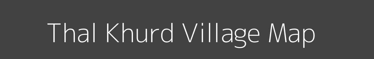 Map of Thal Khurd Village in Uttar Pradesh Image