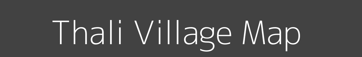 Map of Thali Village in Rajasthan Image