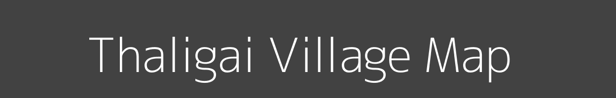 Map of Thaligai Village in Tamil Nadu Image