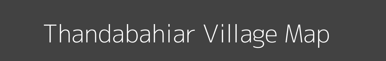 Map of Thandabahiar Village in Jharkhand Image