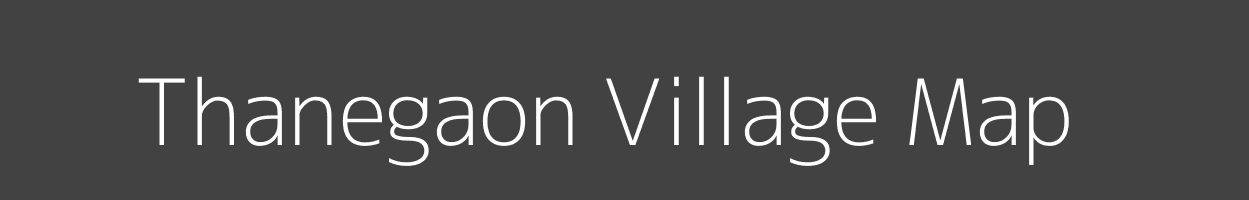 Map of Thanegaon Village in Maharashtra Image