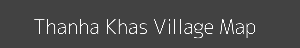 Map of Thanha Khas Village in Uttar Pradesh Image