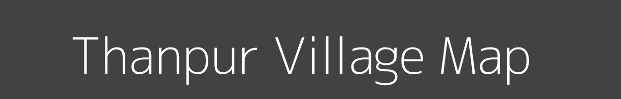 Map of Thanpur Village in Uttar Pradesh Image