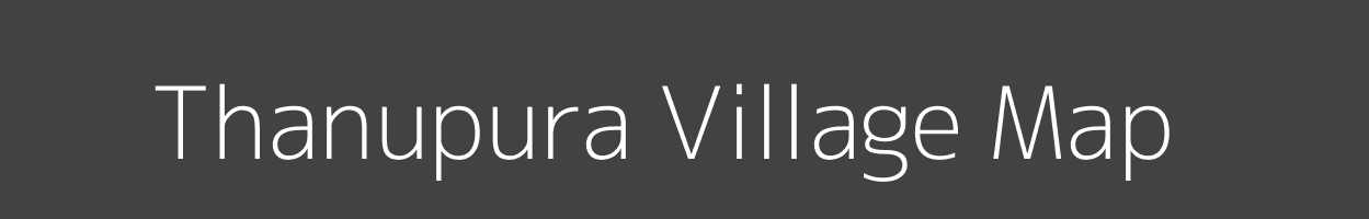 Map of Thanupura Village in Madhya Pradesh Image