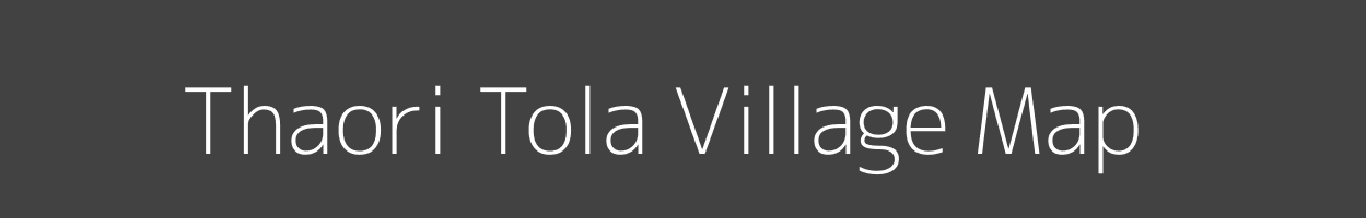 Map of Thaori Tola Village in Madhya Pradesh Image