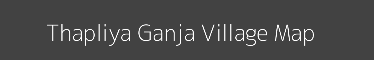 Map of Thapliya Ganja Village in Uttarakhand Image